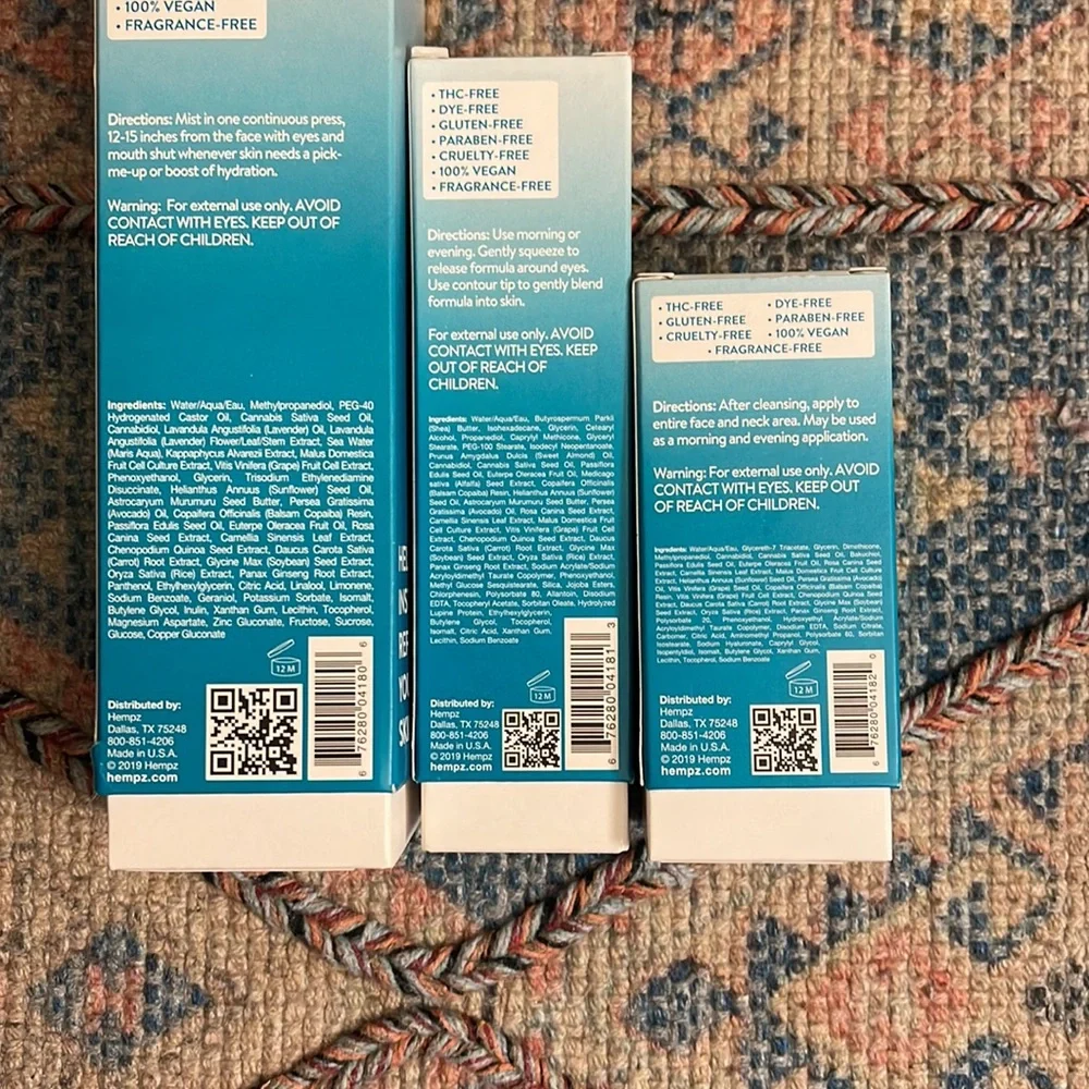 Hempz nwt cbd